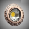 Miedziany sufitowy reflektor ścienny sufitowy retro 3W COB [22230000706]